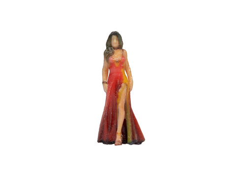 Noch 10405 HO/OO Gauge Lady in Red Dress 3D Master Figure
