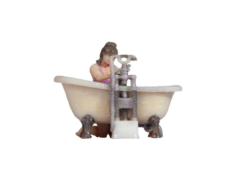 Noch 10421 HO/OO Gauge Woman Bathing Child 3D Master Figure