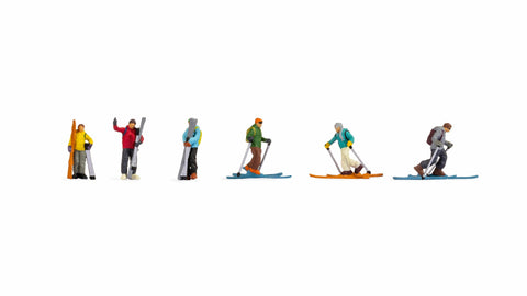 Noch 15823 HO/OO Gauge Skier Figures