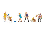 Noch 15947 HO/OO Gauge Sexy Carwash (6) Figure Set