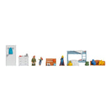 Noch 16288 HO/OO Gauge Children's Bedroom Themed Figure Set