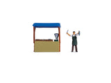 Noch 16503 HO/OO Gauge Fish Stall Tiny Scenes Set