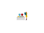 Noch 16508 HO/OO Gauge Clothes Shopping (Woman) Tiny Scenes Set