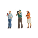 Noch 16605 HO/OO Gauge Reporting Team Funny Scenes Figure Set