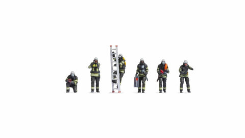 Noch 35000 N Gauge Fire Brigade (6) Figure Set