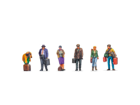 Noch 35310 N Gauge Passengers (6) 3D Master Figure Set