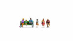 Noch 35400 N Gauge Seated People (6) Figure Set