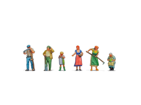 Noch 35600 N Gauge Farmers (6) 3D Master Figure Set