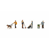 Noch 36471 N Gauge Dog Walker Figures