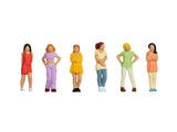 Noch 36517 N Gauge Teenage Girls (6) Figure Set