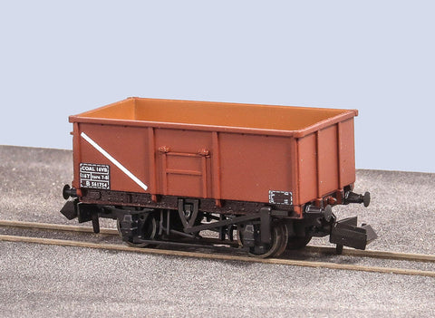 Peco NR-1020B N Gauge BR Bauxite 16 ton Mineral Wagon VB