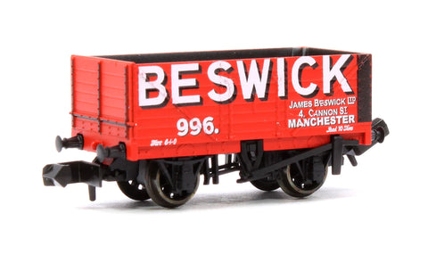 Peco NR-7020P N Gauge 7 Plank Open Wagon James Beswick