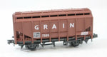 Peco NR-66 N Gauge BRT Brown Grain Wagon