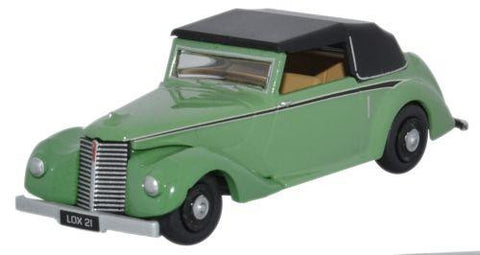 Oxford Diecast 76ASH002 1:76/OO Gauge Armstrong Siddeley Hurricane Closed Green