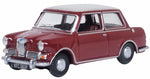 Oxford Diecast 76RE004 1:76/OO Gauge Riley Elf MkIII Damask Red/Whitehall Beige