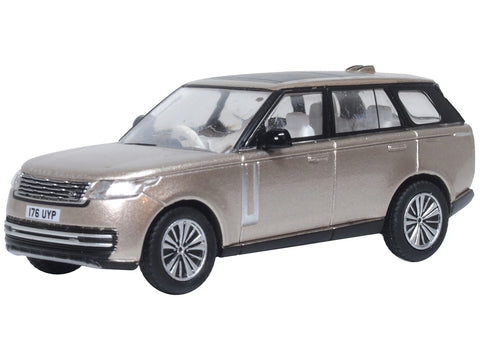 Oxford Diecast 76RR5S001 1:76/OO Gauge Range Rover L460 SWB 1st Edition Gold