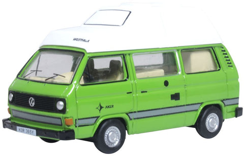 Oxford Diecast 76T25011 1:76/OO Gauge Volkswagen T25 Camper Liana Green