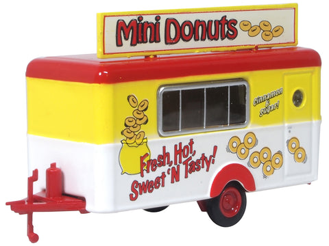 Oxford Diecast 76TR019 1:76/OO Gauge Mobile Trailer Mini Donuts