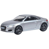 Oxford Diecast 76TT003 1:76/OO Gauge Audi TT Coupe Floret Silver