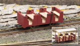 Peco OR-166 O-16.5 (NG7) Workmens Coach Laser Cut Kit