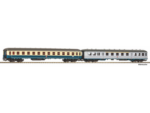 Piko 28325 HO Gauge Expert DB 1st/2nd Class Silberling/Bm232 Coach Set (2) IV