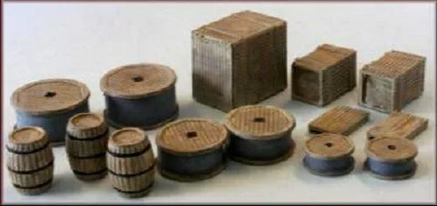Knightwing PM139 OO/HO Gauge Crates/Barrels/Sacks Plastic Kit