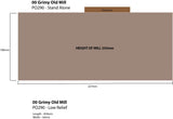 Metcalfe PO290 OO/HO Gauge Grimy Old Mill Card Kit