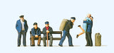 Preiser 10352 HO/OO Gauge At the Ship Berth (6) Exclusive Figure Set