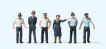 Preiser 10371 HO/OO Gauge British Policemen (6) Exclusive Figure Set