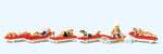 Preiser 10429 HO/OO Gauge Sunbathers on Sunbeds (6) Exclusive Figure Set