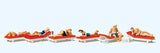 Preiser 10429 HO/OO Gauge Sunbathers on Sunbeds (6) Exclusive Figure Set