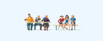 Preiser 10783 HO/OO Gauge Wine Festival (6) Exclusive Figure Set