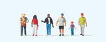 Preiser 10793 HO/OO Gauge Passers By (6) Exclusive Figure Set