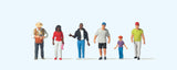 Preiser 10793 HO/OO Gauge Passers By (6) Exclusive Figure Set