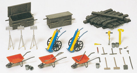 Preiser 17175 HO/OO Gauge Welding Equipment for Track Workers Kit