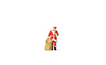 Preiser 29027 HO/OO Gauge Santa Claus with Sack of Gifts Figure