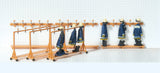 Preiser 31024 HO/OO Gauge Fire Service Dressing Room Kit