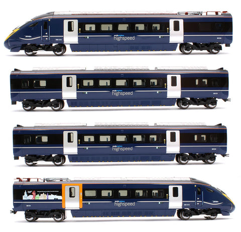 Hornby R30442 OO Gauge Rail 200 Southeastern Class 395 - 4 Car Train Pack 395015