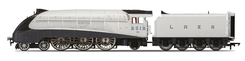 Hornby R30459 OO Gauge Hornby Dublo LNER Class A4 4-6-2 2512 Silver Fox 90th Anniversary Collection