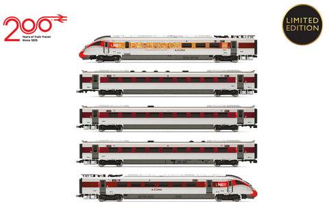 Hornby R30460 OO Gauge LNER Azuma Class 801/2 Railway 2000 5 Car Train Pack