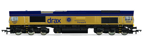 Hornby R30461 OO Gauge GBRF Class 66 Drax 50th Gold 66301 Drax Power Station 50