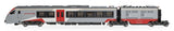 Hornby R3963 OO Gauge Greater Anglia, Class 755/3 Flirt 3 Car Train Pack-Era 11