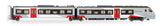 Hornby R3964 OO Gauge Greater Anglia, Class 755/4 'Flirt' 4 Car Train Pack - Era 11