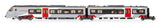 Hornby R3964 OO Gauge Greater Anglia, Class 755/4 'Flirt' 4 Car Train Pack - Era 11