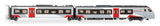 Hornby R3964A OO Gauge Greater Anglia, Class 755/4 'Flirt' 4 Car Train Pack - Era 11