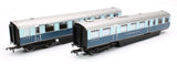 Hornby R40225 OO Gauge LNER, Coronation Open Third & Kitchen Third Articulated Coach Pack - Era 3