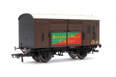 Hornby R60278 OO Gauge BR Birtram Mills Circus Horse Box 707