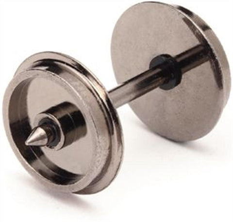 Hornby R8096 OO Gauge 12.6mm Diameter Disc Wheels (Pack 10)