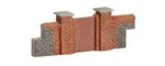Hornby R8979 OO Gauge Brick Walling - Gates & Piers