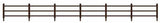 Ratio 217 N Gauge Lineside Fencing Kit (Brown)